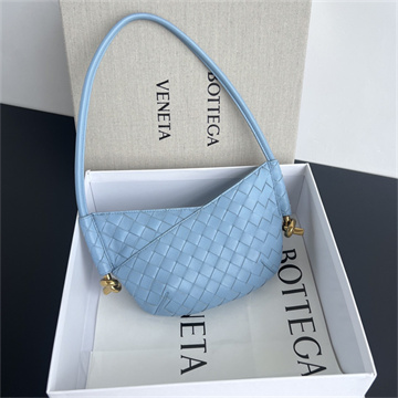 bottega veneta mini solstice intreccio leather shoulder bag #796378